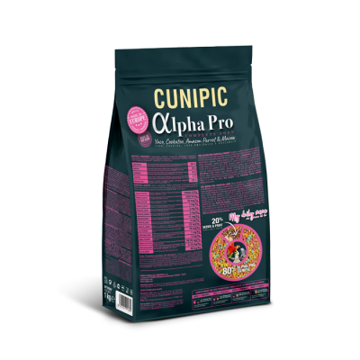 CUNIPIC ALPHA PRO PARROT TROPICAL 1 KG