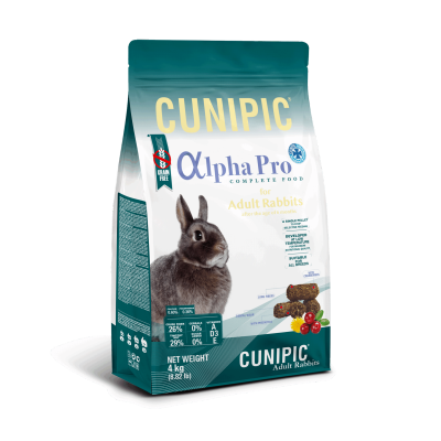 CUNIPIC ALPHA PRO ADULT RABBIT 4KG