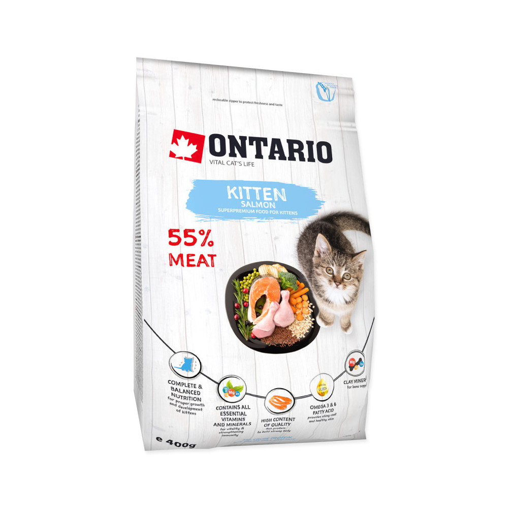 ONTARIO KITTEN SALMON 2KG