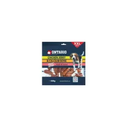 ONTARIO PLASTRY Z KURCZAKA Z WAPNIOWĄ KOSTKĄ 500G