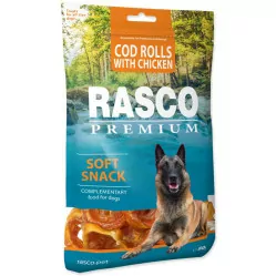RASCO PREMIUM KRĄŻKI Z DORSZA Z KURCZAKIEM 500G