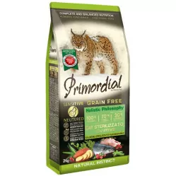 PRIMORDIAL GRAIN FREE CAT NEUTERED SENSITIVE SALMON 2KG