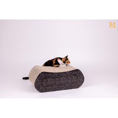 AMIPLAY DRAPAK DLA KOTA SCRATCHY S CZARNY