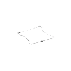 SZYBA SEPARUJĄCA OPTIBENT SET 70 BIAŁY