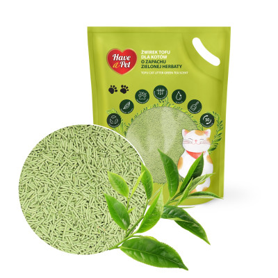 HAVE A PET ŻWIREK TOFU ZIELONA HERBATA 2,5 KG