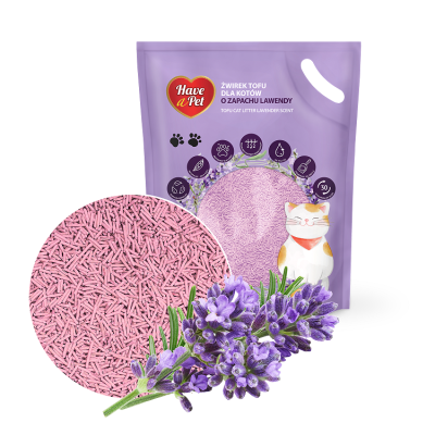 HAVE A PET ŻWIREK TOFU LAWENDOWY 2,5 KG