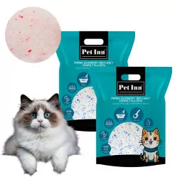 PET INN ŻWIREK SILIKON COMPACT ZBRYLAJĄCY 2x3,8L