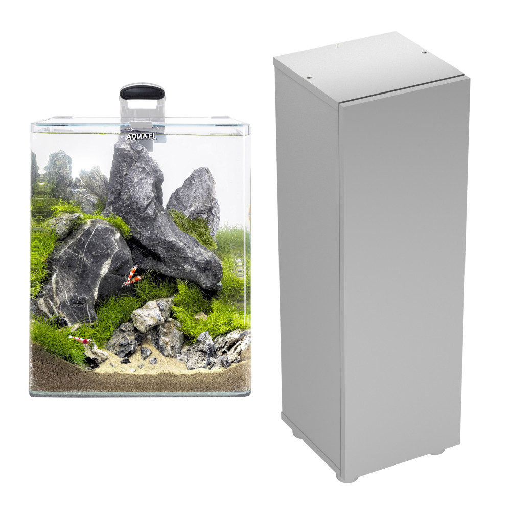 AQUAEL OPTIBENT SET 30 WHITE + SZAFKA SHRIMP SET 30 BIAŁA