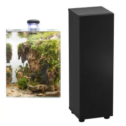 AQUAEL OPTIBENT SET 20 BLACK + SZAFKA SHRIMP SET 30 CZARNA