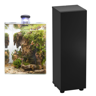 AQUAEL OPTIBENT SET 20 BLACK + SZAFKA SHRIMP SET 30 CZARNA