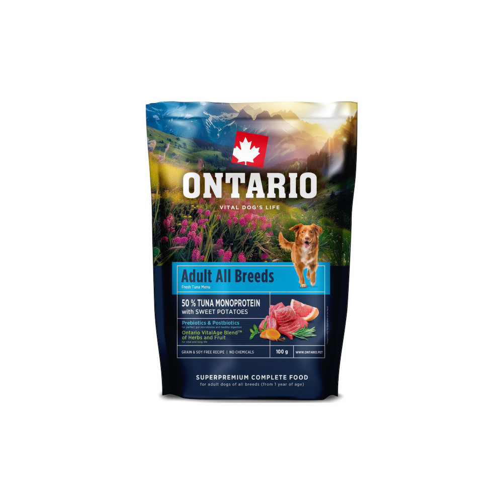 ONTARIO ADULT ALL BREEDS MONOPROTEIN TUNA 100G