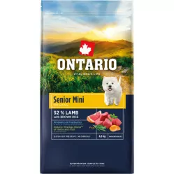 ONTARIO SENIOR MINI JAGNIĘCINA 6,5 KG