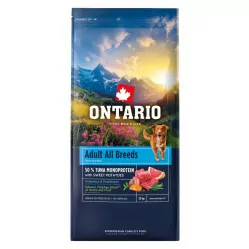 ONTARIO ADULT ALL BREEDS MONOPROTEIN TUŃCZYK 12 KG