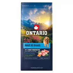 ONTARIO ADULT ALL BREEDS MONOPROTEIN INDYK 12 KG