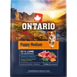 ONTARIO PUPPY MEDIUM JAGNIĘCINA 2,25 KG