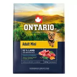 ONTARIO ADULT MINI JAGNIĘCINA 2,25 KG