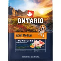 ONTARIO ADULT MEDIUM RYBA 2,25 KG