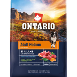 ONTARIO ADULT MEDIUM JAGNIĘCINA 2,25 KG