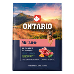 ONTARIO ADULT LARGE WOŁOWINA 2,25 KG