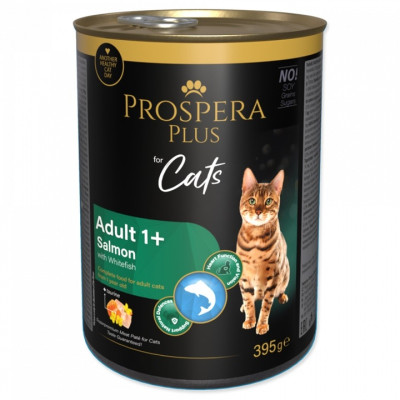 PROSPERA PLUS STERILIZED PASZTET ŁOSOŚ 395G