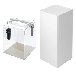 AQUAEL ZESTAW OPTIBENT WHITE SET 70 + SZAFKA