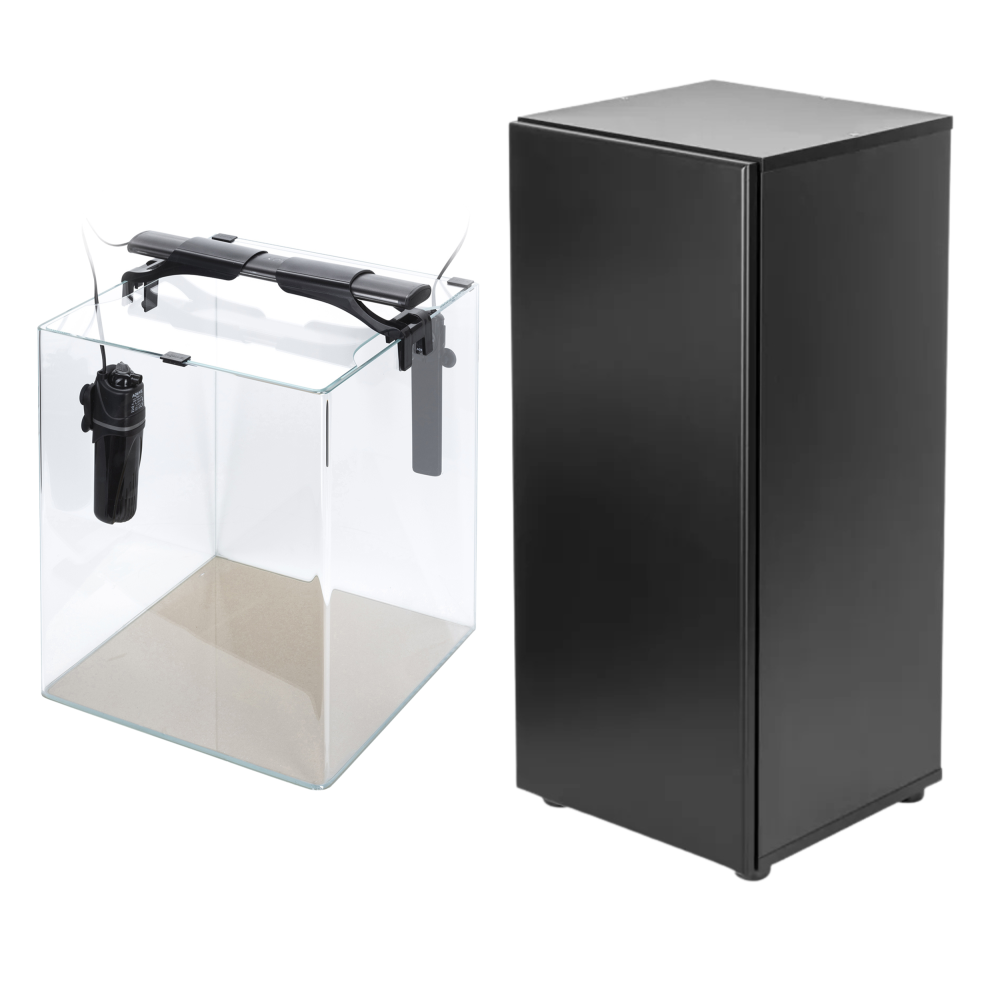 AQUAEL ZESTAW OPTIBENT BLACK SET 70 + SZAFKA