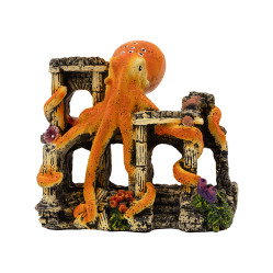 AQUAEL OŚMIORNICA OZDOBA DO AKWARIUM 14X8X12 CH-10161