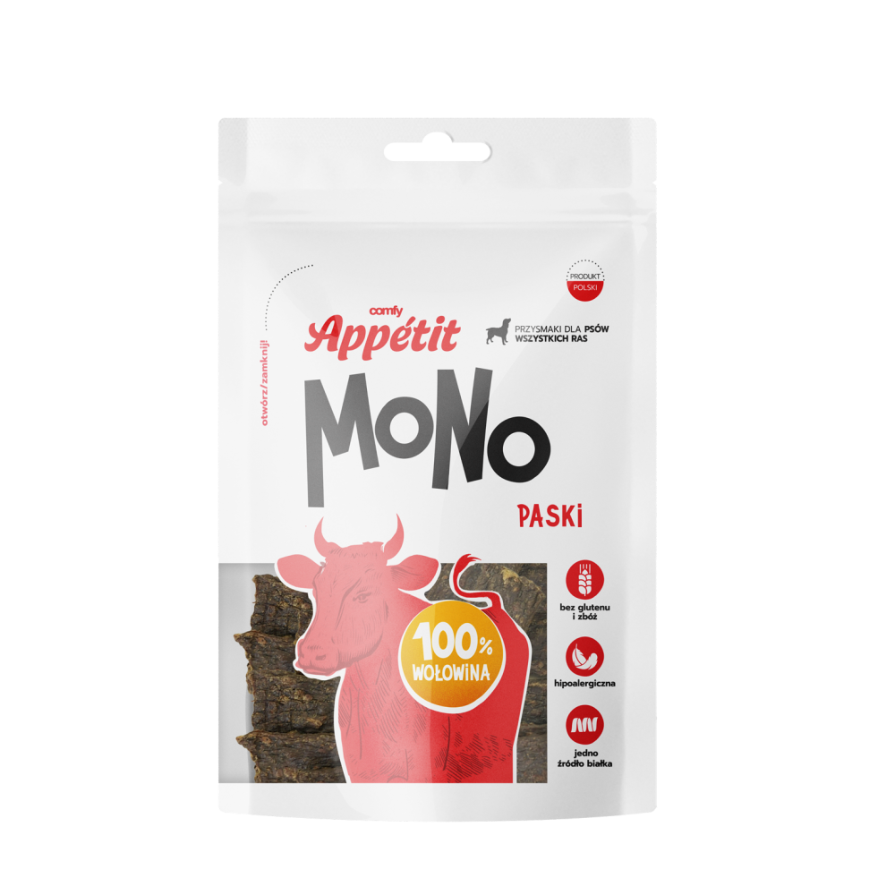 COMFY APPETIT MONO PASEK WOŁOWINA 80G