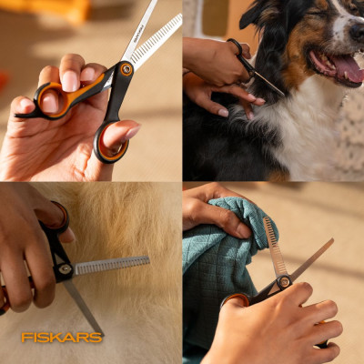 FISKARS DEGAŻÓWKI DO CIENIOWANIA PIES I KOT