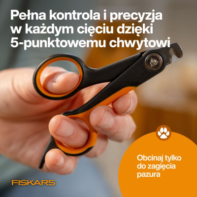 FISKARS OBCINACZ DO MAŁYCH PAZURKÓW