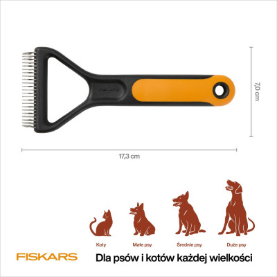 FISKARS TRYMER HAKOWY DO KOŁTUNÓW
