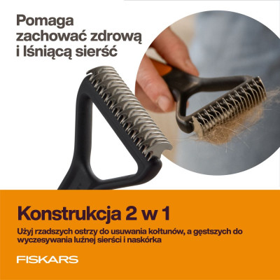 FISKARS TRYMER HAKOWY DO KOŁTUNÓW