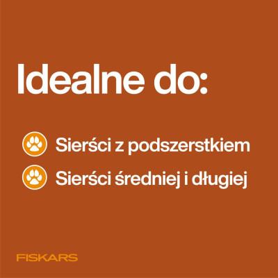 FISKARS TRYMER HAKOWY DO KOŁTUNÓW