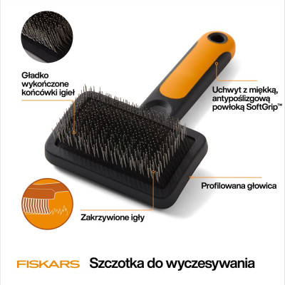 FISKARS SZCZOTKA PUDLÓWKA