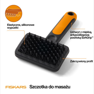 FISKARS SZCZOTKA DO MASAŻU I KĄPIELI