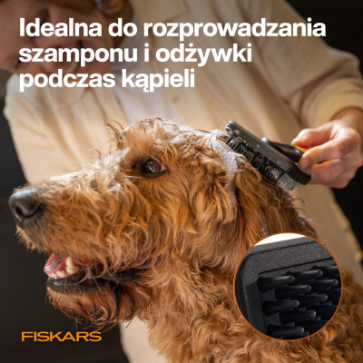 FISKARS SZCZOTKA DO MASAŻU I KĄPIELI
