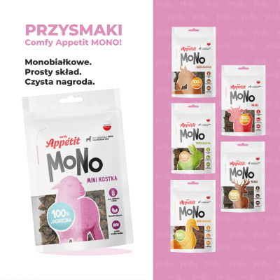 COMFY APPETIT MONO KOSTKA MINI JAGNIĘCINA 80G