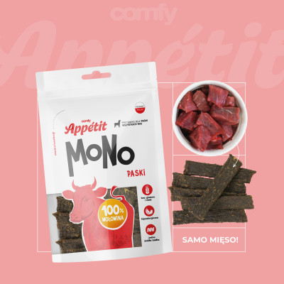 COMFY APPETIT MONO PASEK WOŁOWINA 80G