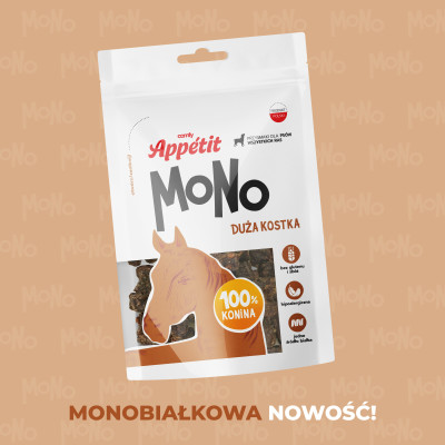 COMFY APPETIT MONO KOSTKA DUŻA KONINA 80G