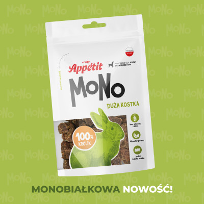 COMFY APPETIT MONO KOSTKA DUŻA KRÓLIK 80G
