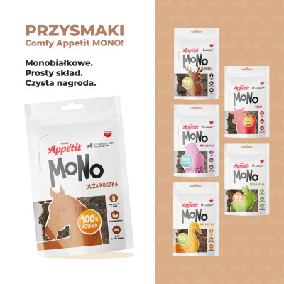 COMFY APPETIT MONO KOSTKA DUŻA KONINA 80G