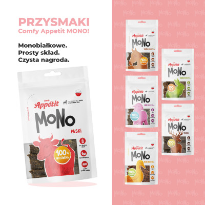 COMFY APPETIT MONO PASEK WOŁOWINA 80G
