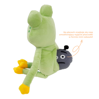 HAVE A PET ZABAWKA SQUEAKY ŻABA