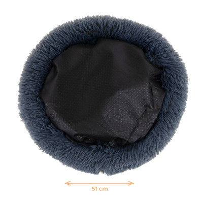 HAVE A PET LEGOWISKO FLUFFY NIEBIESKIE 51X51X7CM