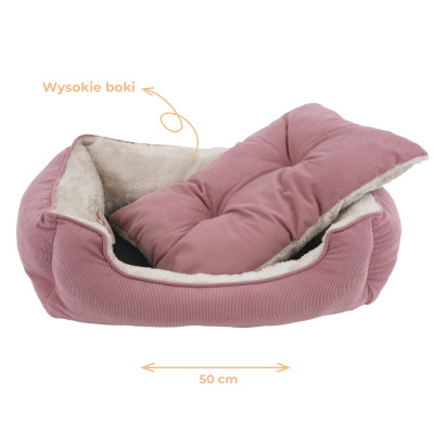 HAVE A PET LEGOWISKO LILA RÓŻOWE 50X40X16CM