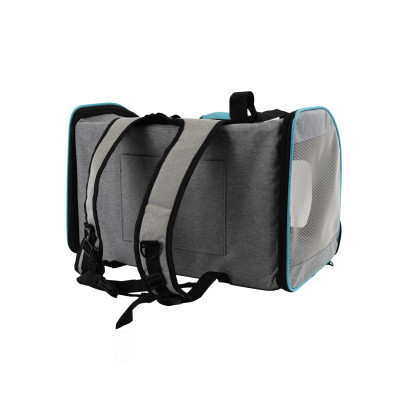HAVE A PET TORBA 2IN1 MELANGE BABY BLU 51x30x34