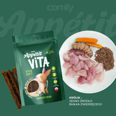 COMFY APPETIT VITA STICK KRÓLIK 80G