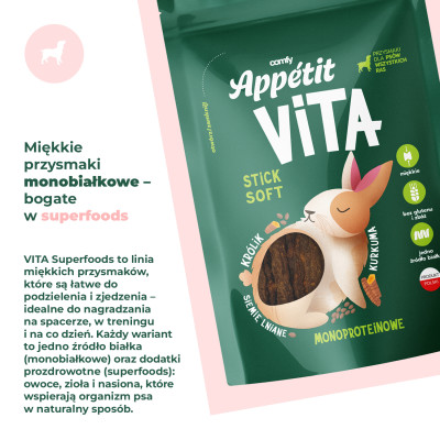 COMFY APPETIT VITA STICK KRÓLIK 80G