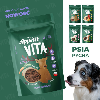 COMFY APPETIT VITA KOSTKA DUŻA JELEŃ 80G
