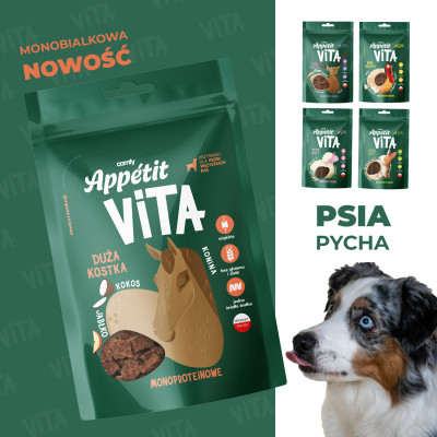 COMFY APPETIT VITA KOSTKA DUŻA KONINA 80G